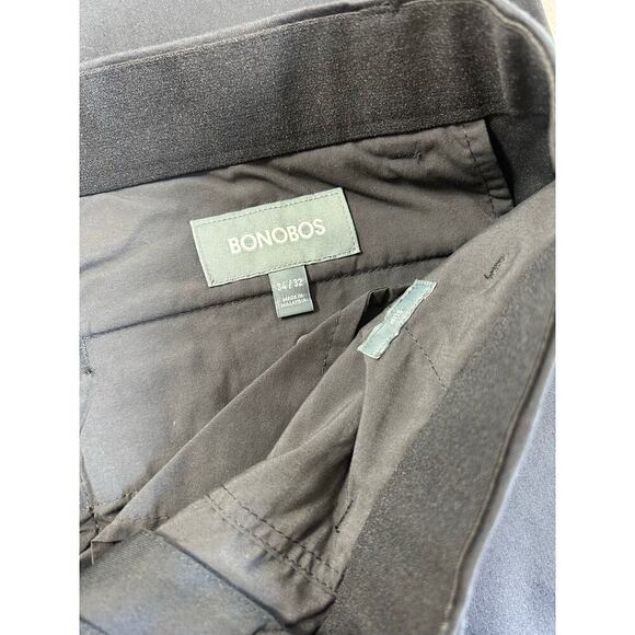 Bonobos Men's Black Slim Dress Pants Chinos size 34/32 - Picture 10 of 11